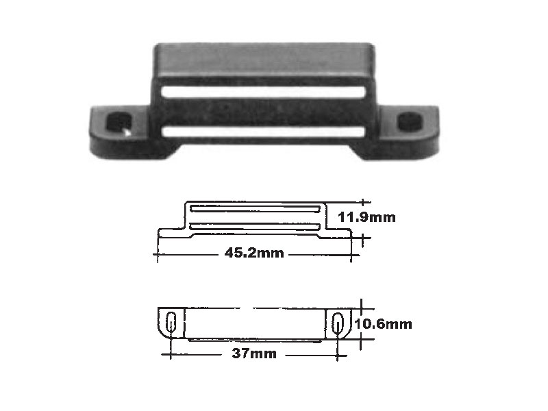 Magnetic catch 